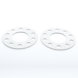 WS1 Spacers 3.5mm 5x114 69,7 Silver for Tesla