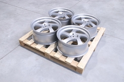 Set of JR15 19x8,5 ET40 4x108 Gloss Silver