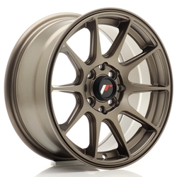 JR Wheels JR11 15x7 ET30 4x100/114 Matt Bronze