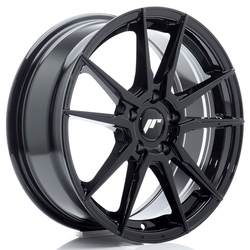 JR Wheels JR21 17x7 ET40 5x114 Gloss Black