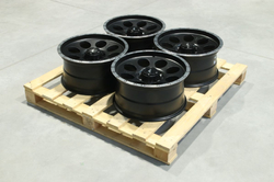 Set of JRX4 18X9 ET20 6x139,7 Matt Black w/ Machined Lip