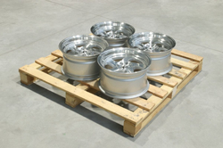 Set of JR15 15x8 ET20 4x100/108 Machined Silver
