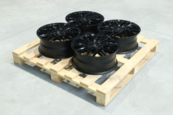 Set of JR28 17x7 ET38 4x100 Gloss Black