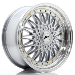 JR Wheels JR9 18x8 ET35 5x108/112 Silver w/ Machined Lip