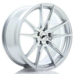 JR Wheels JR21 19x8,5 ET31 5x112 Silver Machined Face