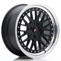 JR Wheels JR10 16x7 ET30 4x100/108 Matt Black