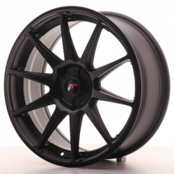 Japan Racing JR11 18x7,5 ET35-40 5H Blank Flat Bla