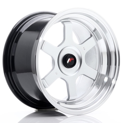 JR Wheels JR12 16x9 ET20 BLANK Hyper Silver w/Machined Lip