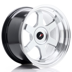 JR Wheels JR12 18x10 ET20-22 BLANK Hyper Silver w/Machined Lip