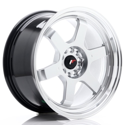 JR Wheels JR12 18x9 ET25 5x114/120 Hyper Silver w/Machined Lip