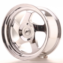 Japan Racing JR15 16x8 ET25 Blank Vacum Chrome