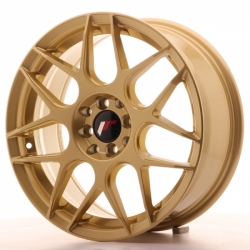 Japan Racing JR18 17x7 ET40 4x100/114 Gold