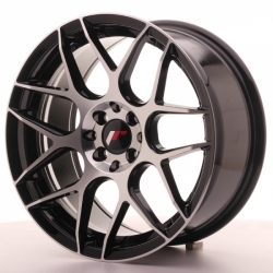 Japan Racing JR18 17x8 ET35 4x100/114 Black Machin