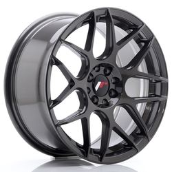 JR Wheels JR18 17x8 ET25 4x100/108 Hyper Gray