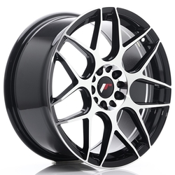 JR Wheels JR18 18x8,5 ET35 5x100/120 Gloss Black Machined Face