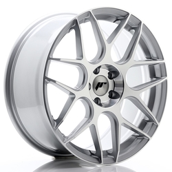 JR Wheels JR18 19x8,5 ET35 5x120 Silver Machined Face