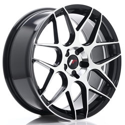 JR Wheels JR18 20x8,5 ET20-40 5H BLANK Gloss Black Machined Face