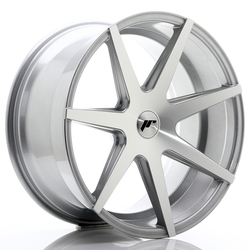 JR Wheels JR20 20x10 ET20-40 5H BLANK Silver Machined Face