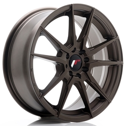 JR Wheels JR21 17x7 ET40 4x100/114 Matt Bronze