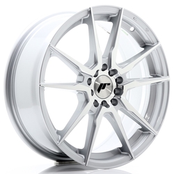 JR Wheels JR21 17x7 ET40 5x100/114 Silver Machined Face