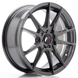 JR Wheels JR21 17x7 ET40 5x108/112 Hyper Gray