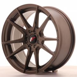Japan Racing JR21 17x8 ET35 4x100/114 Matt Bronze