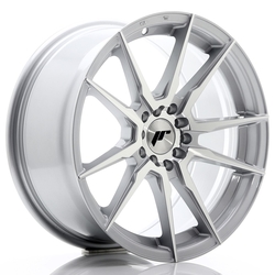 JR Wheels JR21 17x8 ET35 5x110/120 Silver Machined Face