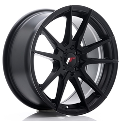 JR Wheels JR21 17x8 ET25 4x100/108 Matt Black