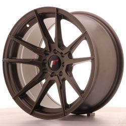 Japan Racing JR21 17x9 ET20 4x100/114 Matt Bronze