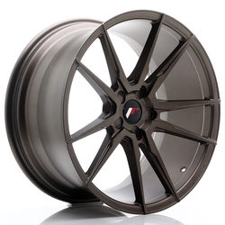 JR Wheels JR21 20x10 ET20-40 5H BLANK Matt Bronze