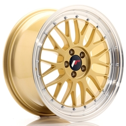 JR Wheels JR23 18x8,5 ET35 5x120 Gold w/Machined Lip
