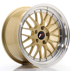 JR Wheels JR23 18x9,5 ET35 5x120 Gold w/Machined Lip