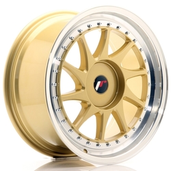 JR Wheels JR26 18x8,5 ET35-40 BLANK Gold w/Machined Lip