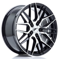 JR Wheels JR28 17x8 ET40 5x114,3 Gloss Black Machined Face