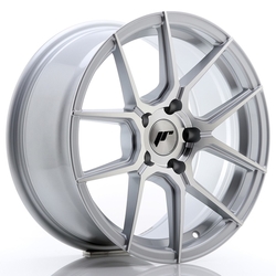 JR Wheels JR30 17x8 ET40 5x112 Silver Machined Face