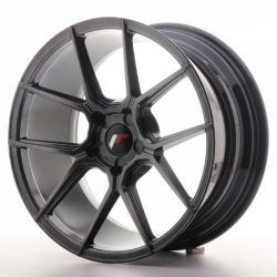 Japan Racing JR30 18x8,5 ET40 5H Blank Hyper Black