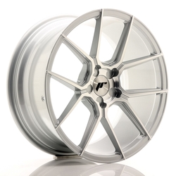 JR Wheels JR30 18x8,5 ET40 5H BLANK Silver Machined Face