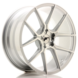 JR Wheels JR30 19x8,5 ET20-42 5H BLANK Silver Machined Face