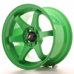 Japan Racing JR3 15x8 ET25 4x100/108 Green