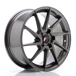 JR Wheels JR36 18x8 ET20-52 5H BLANK Hyper Gray