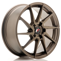 JR Wheels JR36 18x8 ET20-52 5H BLANK Matt Bronze