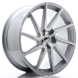 JR Wheels JR36 23x10 ET30-55 5H BLANK Silver Brushed Face