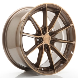 JR Wheels JR37 17x8 ET20-40 5H BLANK Platinum Bronze