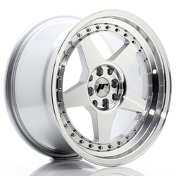 JR Wheels JR6 17x9 ET25 5x114/120 Silver Machined Face