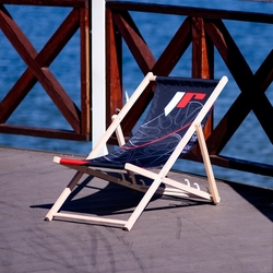 JR-Wheels Deck Chair - Plážové skládací křeslo