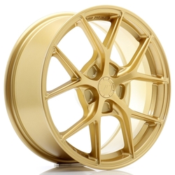 JR Wheels SL01 17x7 ET20-40 5H BLANK Gold