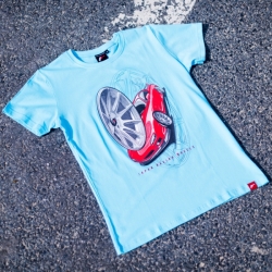 JR pánské tričko JR-11 Car Turquoise Size M