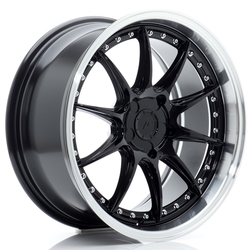 JR Wheels JR41 18x8,5 ET15-35 5H BLANK Glossy Black w/Machined Lip