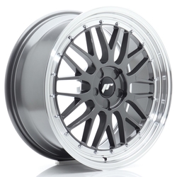 JR Wheels JR23 19x8,5 ET20-45 5H BLANK Hyper Gray w/Machined Lip